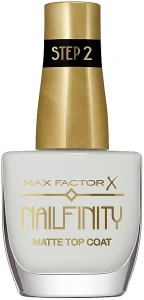 Max Factor Верхнее матовое покрытие для лака Nailfinity Matte Top Coat