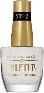 Max Factor Верхнее покрытие для лака с шиммером Nailfinity Shimmer Top Coat