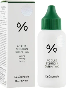 Dr. Ceuracle Заспокійлива сироватка для проблемної шкіри обличчя Ac Care Solution Green Two