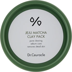 Dr. Ceuracle Очищающая глиняная маска с матча для лица Jeju Matcha Clay Pack