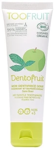TOOFRUIT Детская зубная паста Dentofruit Doux Bio