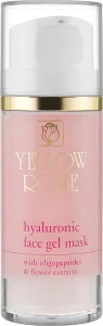 Yellow Rose Гель-маска для лица с гиалуроновой кислотой Hyaluronic Face Gel Mask