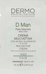 Dermophisiologique Чоловічий омолоджувальний крем для обличчя D Man Crema Antiage Visco (пробник)