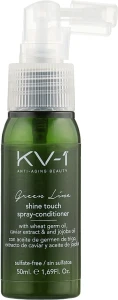 KV-1 УЦЕНКА Несмываемый спрей-кондиционер "Сияние" с экстрактом икры и маслом жожоба Green Line Shine Touch Spray-Conditioner *