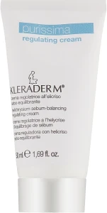 Kleraderm УЦЕНКА Крем себорегулирующий с гелихризумом для лица Purissima Regulating Cream *