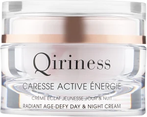 Qiriness Розгладжувальний крем для обличчя "Енергія і сяйво" Caresse Active Enegie Radiant Age-Defy Day&Night Cream