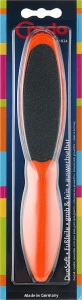 Credo Solingen Педикюрная пилка Pop Art 03812,грубая/тонкая шлифовка, оранжевая