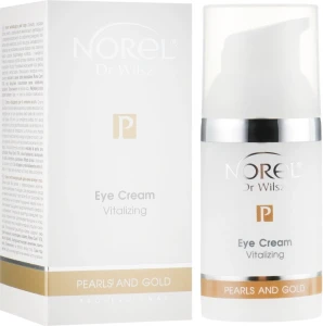 Norel Відновлювальний крем для зрілої шкіри навколо очей Pearls and Gold Vitalizing Eye Cream