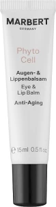 Marbert Бальзам для шкіри навколо очей та губ PhytoCell Anti-Aging Eye & Lip Balm