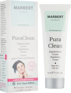 Marbert Крем для жирної шкіри Purifying Care Pura Clean Regulierende Creme