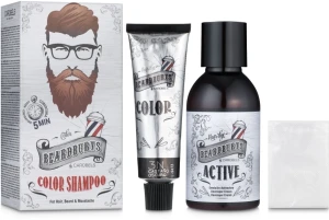 Beardburys Шампунь камуфлювальний для голови, бороди і вусів Color Shampoo