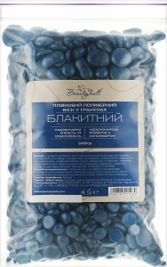 Beautyhall Воск для депиляции пленочный полимерный в гранулах "Голубой" Hot Film Wax Polymer Blue