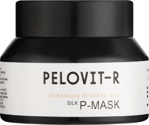 Pelovit-R Шелковая маска для лица с черной икрой P-Mask