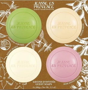 Jeanne en Provence Набор мыла (soap/4x100g)