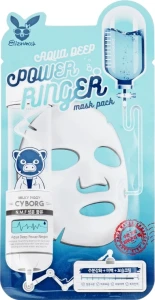 Elizavecca Маска зволожувальна для сухої шкіри Face Care Aqua Deep Power Ringer Mask