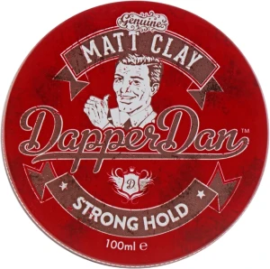 Dapper Dan Глина для укладання волосся сильної фіксації Matt Clay Strong Hold