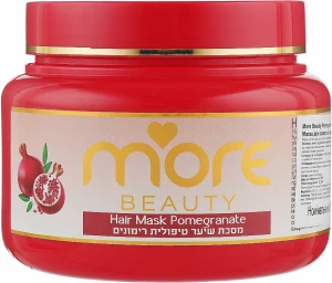 More Beauty Маска для волосся з екстрактом граната Hair Mask Pomegranate