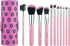 Sibel Набір для макіяжу, рожевий Cosmetic Brushes Pink Flamingo
