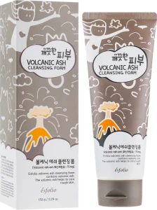 Esfolio Пінка для умивання з вулканічним попелом Pure Skin Volcanic Ash Cleansing Foam