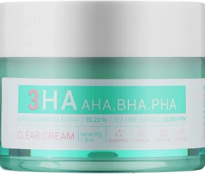 Esfolio Крем для лица с тремя видами кислот 3HA Clear Cream