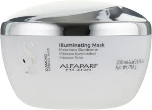 Alfaparf Маска для блеска волос Milano Semi Di Lino Diamond Illuminating Mask