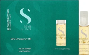 Alfaparf Масло для волос Semi Di Lino SOS Emergency Oil