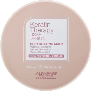 Alfaparf Зволожувальна маска для волосся Lisse Design Keratin Therapy Rehydrating Mask