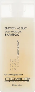 Giovanni Шампунь для поврежденных волос Smooth as Silk Deep Moisture Shampoo