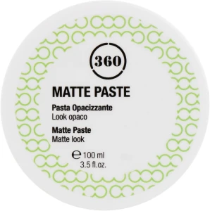 360 Матовая паста для укладки волос Matte Paste