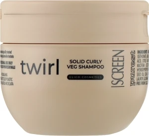 Screen Твердий шампунь для кучерявого волосся Purest Twirl Solid Curly Veg Shampoo
