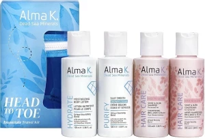 Alma K. Набір Head To Toe (b/lot/100 ml + sh/cr/100 ml + shampoo/100 ml + cond/100 ml)