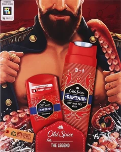 OLD SPICE Набор Captain (deo/50g + sh/gel/250ml)