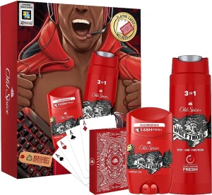 OLD SPICE Набор The Legend Wolfthorn (sh/gel/250ml + deo/50ml + cards)