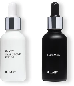 Hillary Набор для ухода за кожей лица Deep Hydration And Skin Regeneration (ser/30 ml + fluid/30ml)