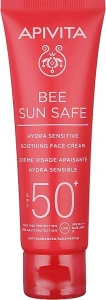 Apivita Солнцезащитный крем Bee Sun Safe Hydra Sensitive Soothing Face Cream SPF50