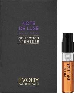 Evody Parfums Note de Luxe Парфюмированная вода (пробник)
