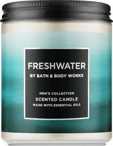 Bath & Body Works Аромасвеча Bath And Body Works Freshwater Single Wick Candle, 198g