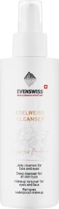 Evenswiss Гель для очищения лица и глаз Edelweiss Cleanser
