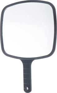 Lussoni Зеркало с ручкой, черное Mirror With Handle