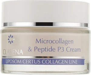 Clarena Крем з мікроколагеном і біоміметичним пептидом Microcollagen & Peptide P3 Cream
