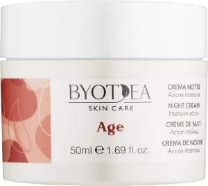 Byothea Нічний крем для обличчя з гіалуроновою кислотою Skin Care Age Intensive Action Night Cream