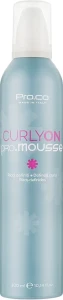 Pro. Co Мус для фіксації в'юнкого волосся CurlyON Pro Mousse