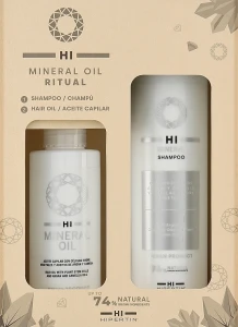 Hipertin Набір для відновлення, живлення та захисту волосся Ritual Mineral Oil (shm/300ml + h/oil/100ml)
