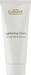 Mon Platin DSM Крем для осветления пятен пигментации на коже Lightening Cream Skin Spot Reducer