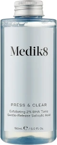 Medik8 Отшелушивающий ВНА-тоник с 2% инкапсулированной салициловой кислотой (без помпы) Press & Clear Refill