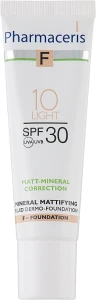 Pharmaceris F Mineral Mattifying Fluid Dermo-Foundation SPF 30 Минеральный матирующий флюид SPF 30