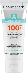 Pharmaceris Сонцезахисний крем для обличчя A Medic Protection Special Protection Cream SPF 100+