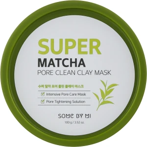 Some By Mi Очищувальна глиняна маска для обличчя Super Matcha Pore Clean Clay Mask