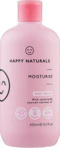 Happy Naturals Гель для душа "Увлажнение" Moisturise Body Wash