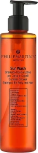Philip Martin's Шампунь-гель для душа для тела и волос Sun Wash Hair And Body